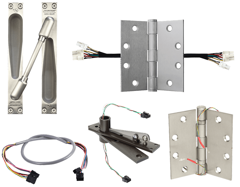 Various electrified hardware accessories