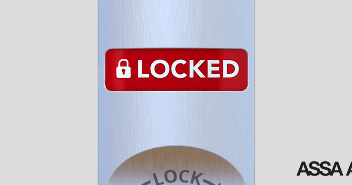 Video: Status Indicator Lock Overview | SECLOCK