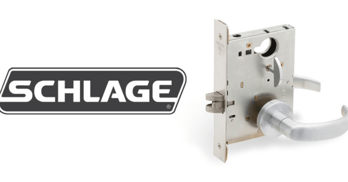 Schlage L Series Mortise Lock SECLOCK